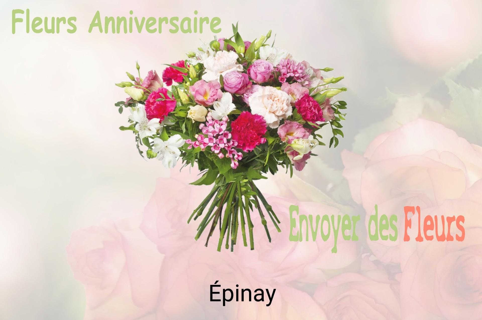 Bouquet de fleurs d’anniversaire livré à Épinay