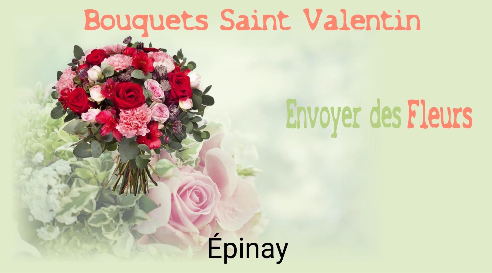 Roses de Saint-Valentin livrées à Épinay